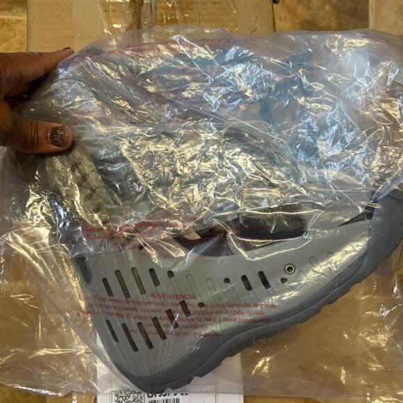 Ossur Rebound Airwalker Low Top Foot Brace Size Small Gray Flex Edge Universal - Picture 3 of 6